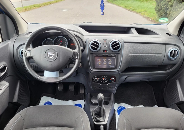 Dacia Dokker cena 32800 przebieg: 134850, rok produkcji 2015 z Złotów małe 781